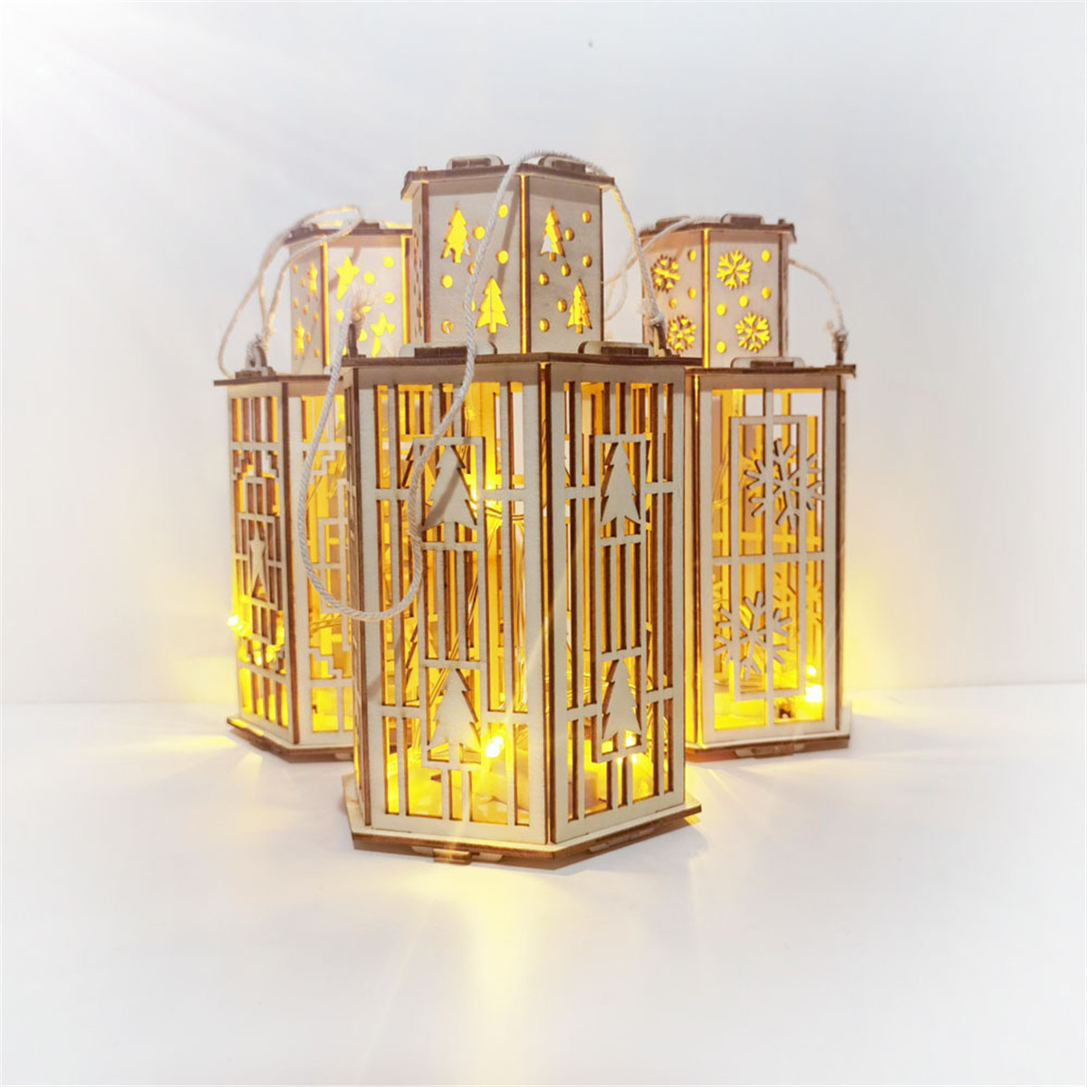 Christmas-Rustic-Lantern-Lamp-Vintage-Light-Festival-Home-Decor-Basswood-DIY-1760798-4