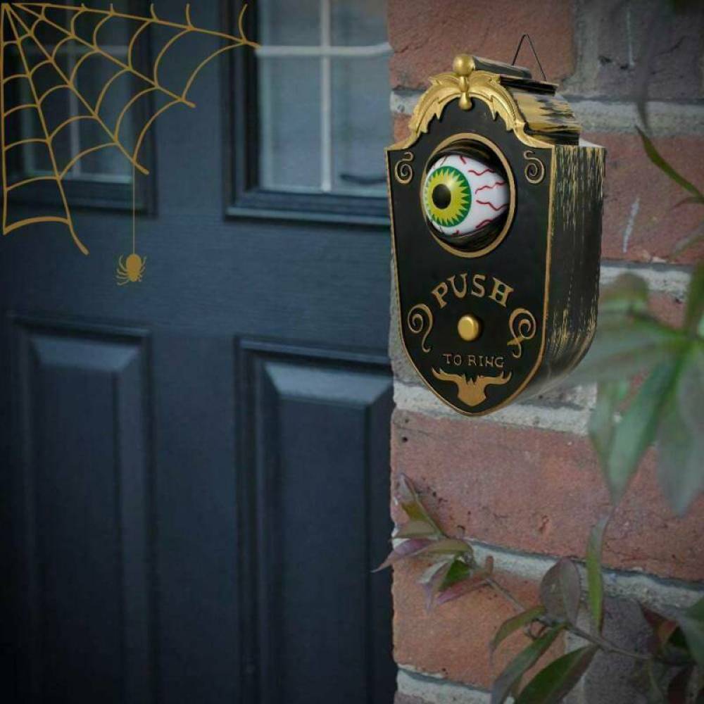 Halloween-One-Eyed-Doorbell-Decoration-Horror-Props-Glowing-Hanging-Piece-Whole-Door-Hanging-Plastic-1897448-8