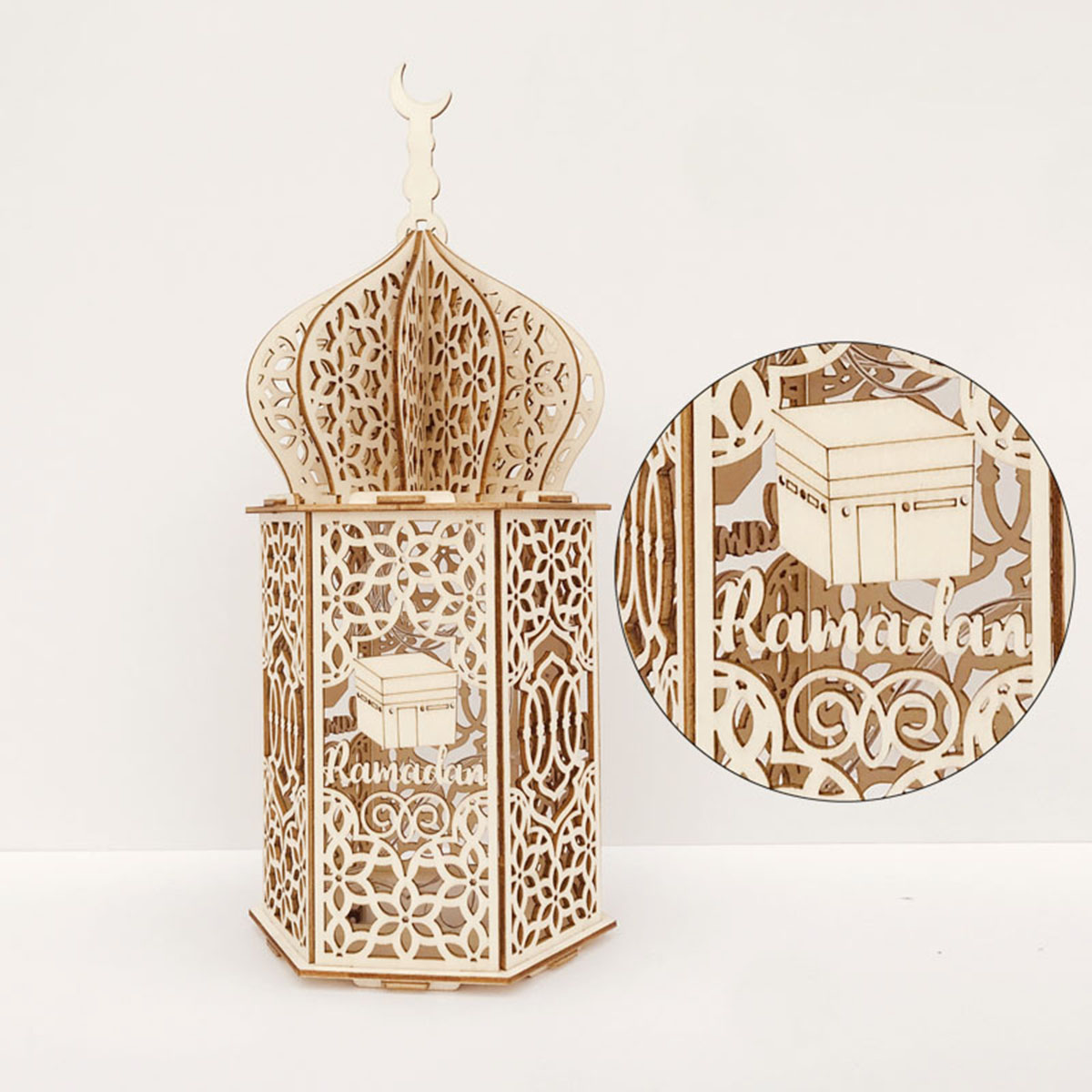 Islam-Eid-Ramadan-Mubarak-Decoration-Wooden-Golden-LED-Lantern-Basswood-Night-Light-1688915-8