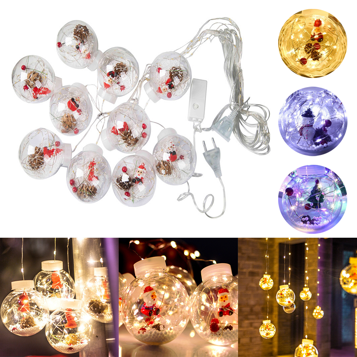 LED-Fairy-String-Curtain-Window-Lights-Holidays-Party-Waterproof-Christmas-Decorations-Lights-1782242-2
