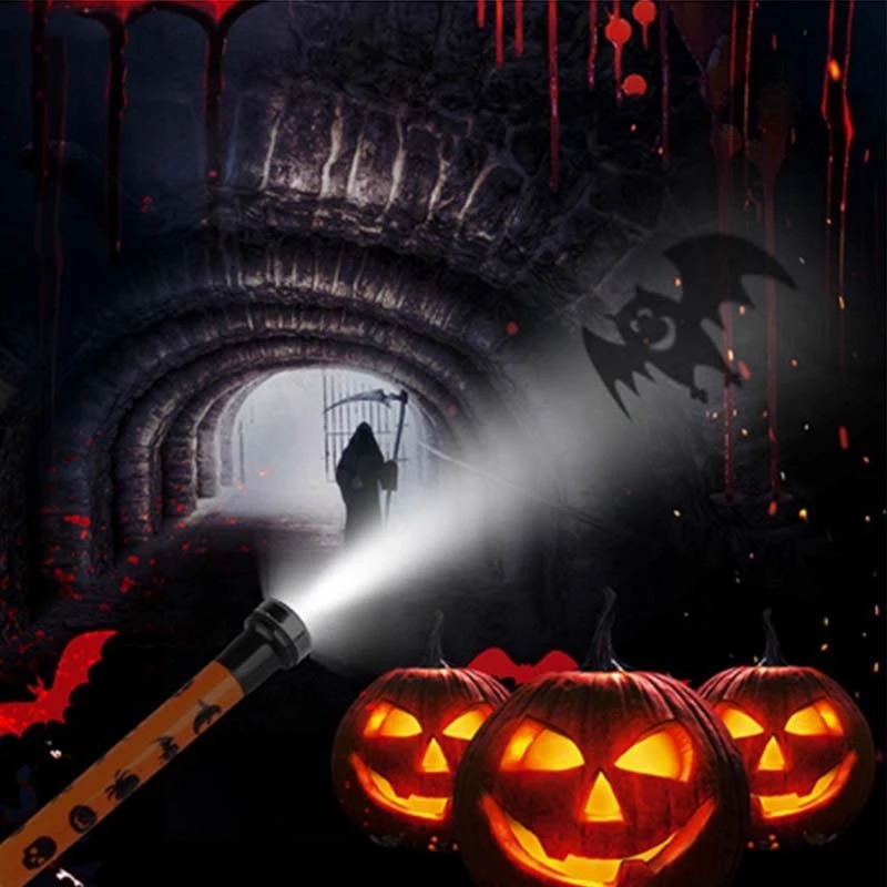 LED-Halloween-Projector-Flashlight-Party-Light-DIY-Decoration-with-5-lens-PumpkinSpiderBatGhost-and--1902225-3