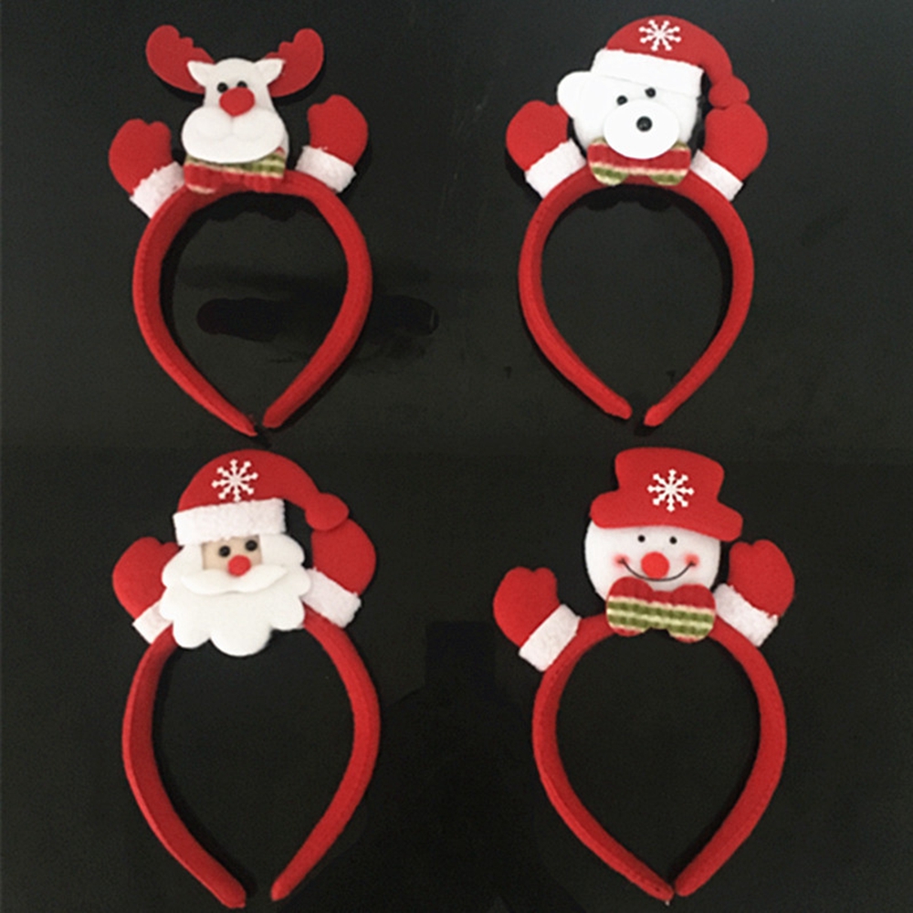 LED-Single-Headband-Hair-Band-Christmas-Santa-Deer-Snowman-Bear-Pattern-with-RGB-Light-1377061-5