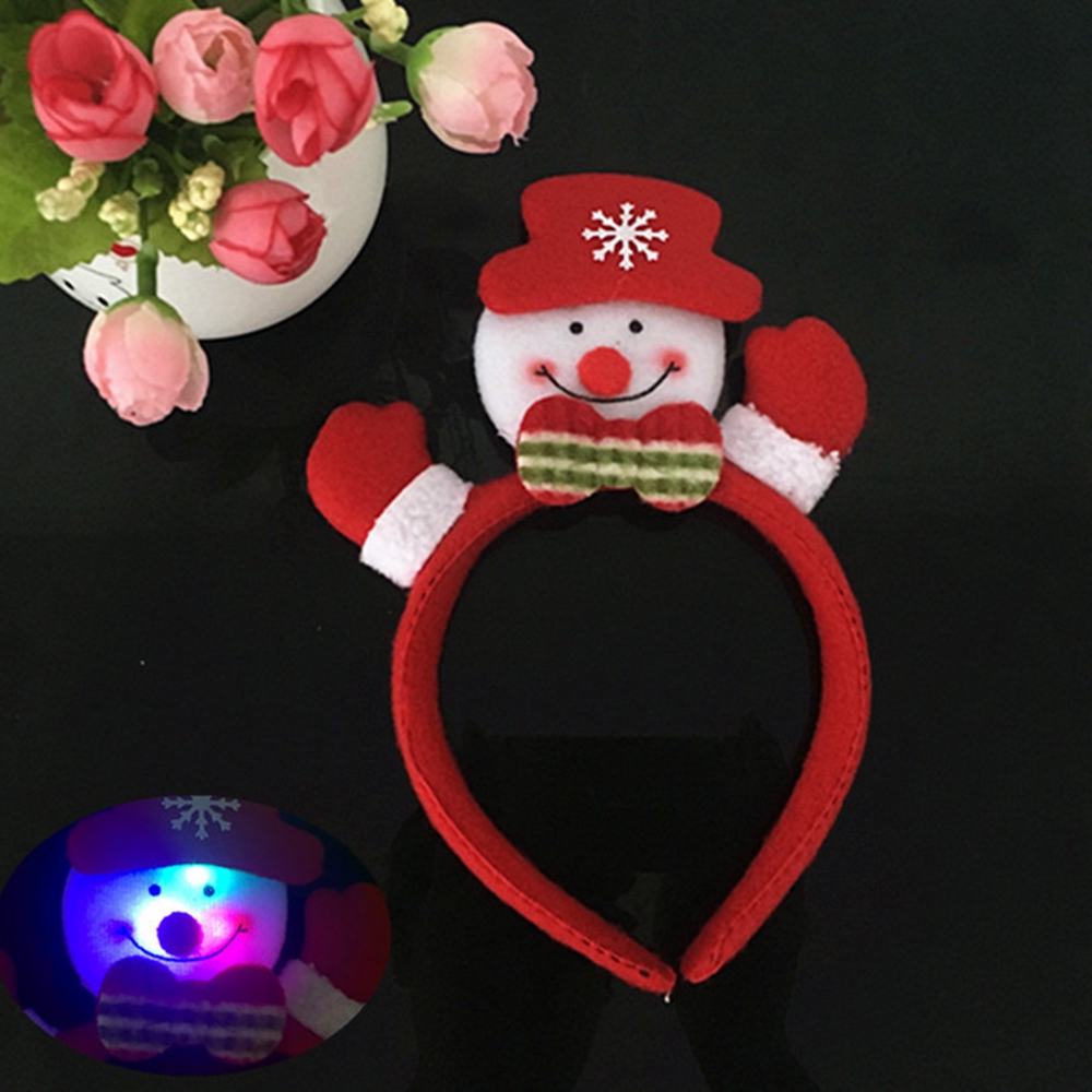 LED-Single-Headband-Hair-Band-Christmas-Santa-Deer-Snowman-Bear-Pattern-with-RGB-Light-1377061-7