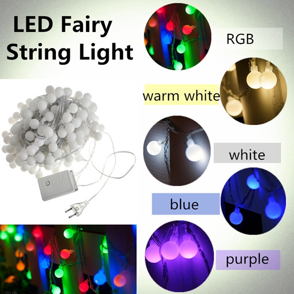 New-20m-200-LED-Colourful-Ball-String-Fairy-Light-Wedding-Party-Christmas-Garden-Decor-1002413-5
