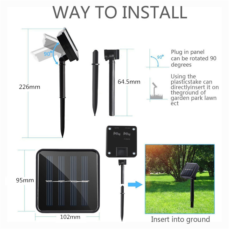Solar-Powered-Waterproof-Two-Installations-300-LEDs-Fairy-Curtain-String-Light-For-Christmas-1185163-3