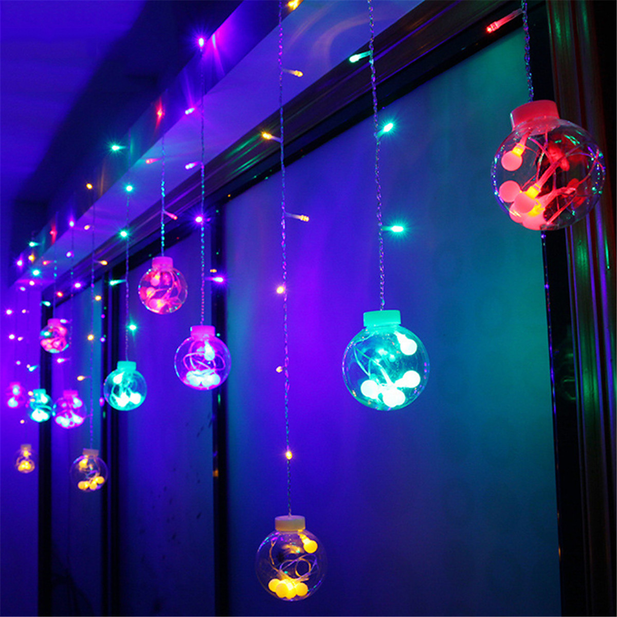 US-Plug-AC110V-LED-Curtain-String-Light-Flashing-Holiday-Lamp-for-Outdoor-Home-Garden-Wedding-Decor-1567119-3