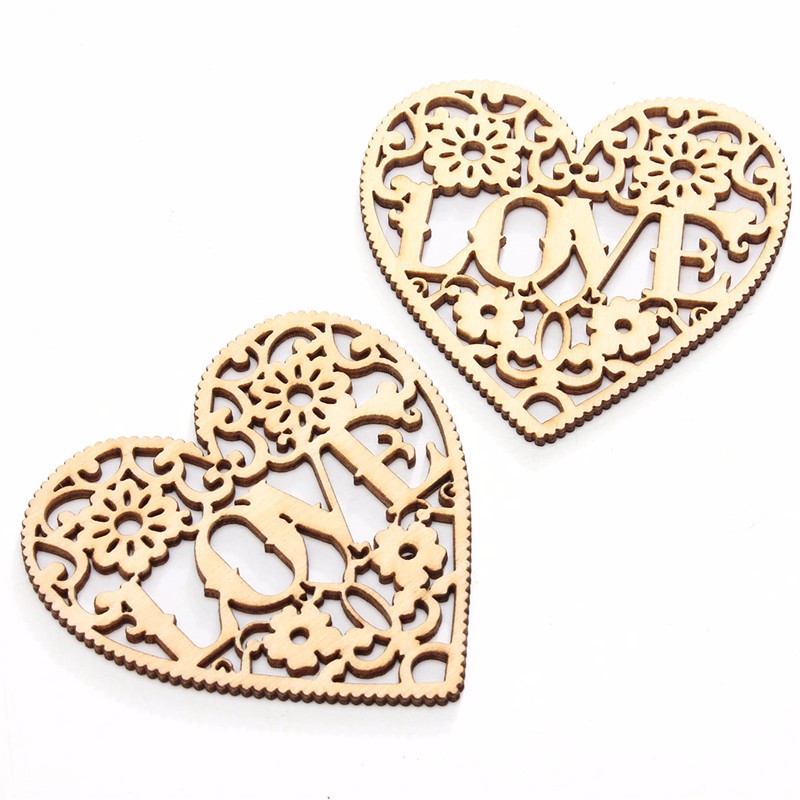 10pcs-Heart-Love-DIY-Woodcraft-Hanging-Decoration-Craft-Gift-1043778-6