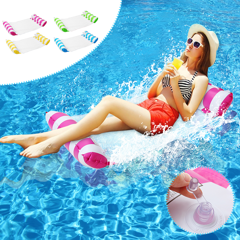 12065CM-Hammock-Foldable-Dual-use-Backrest-Inflatable-Toys-Water-Play-Lounge-Chair-Floating-Bed-Leis-1682193-1