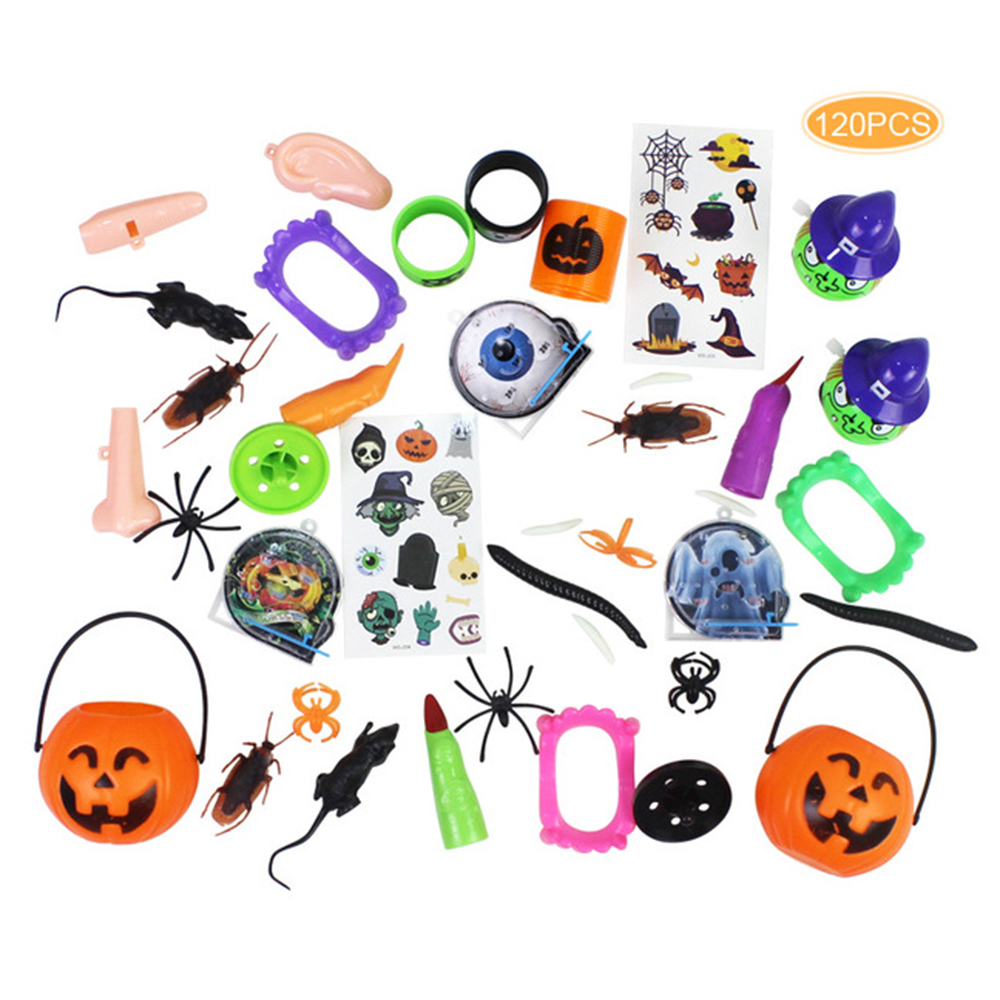 120PCS-Mischievous-Insect--Halloween-Tricky-Toys-for-Childrens-Party-Games-1747136-1