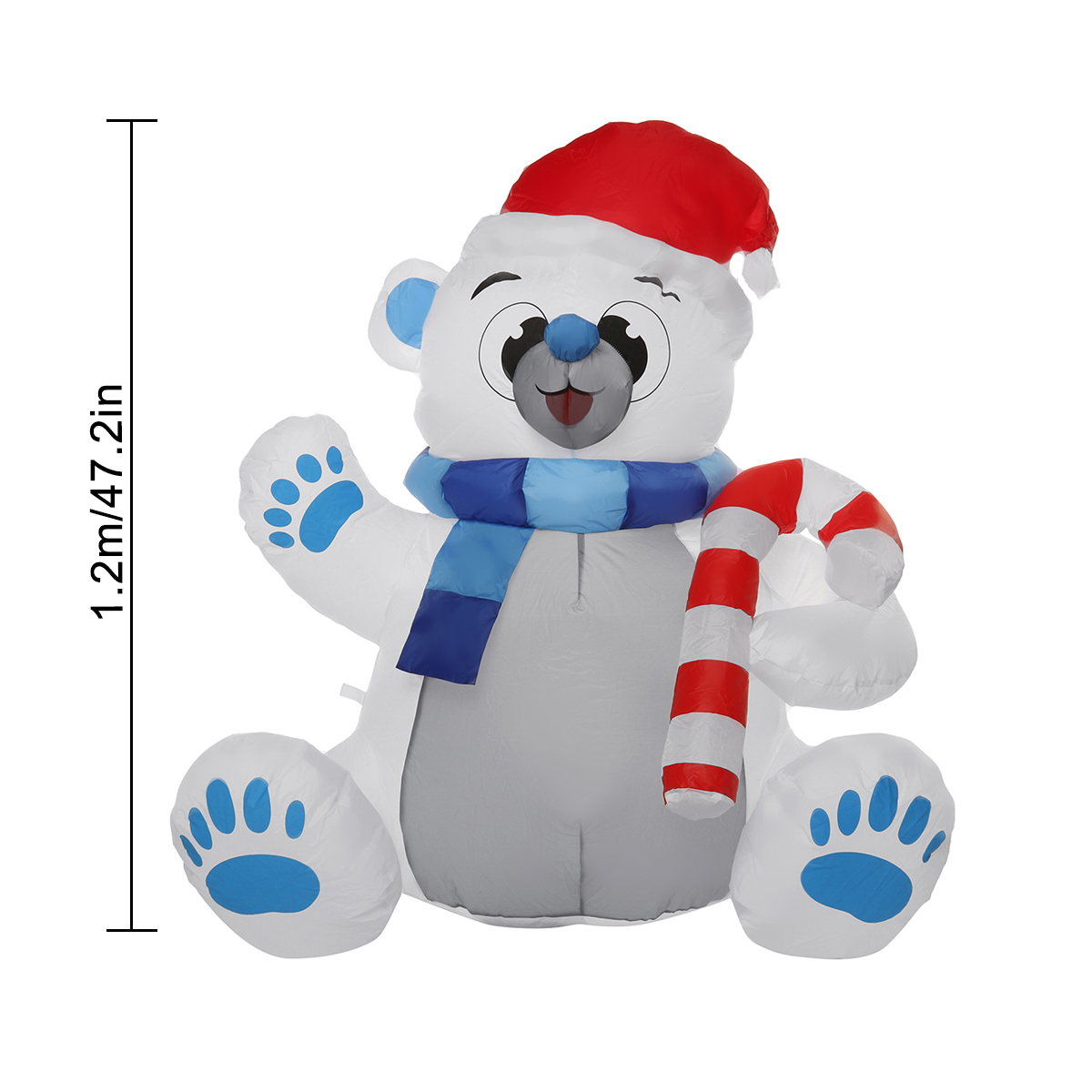 12M-LED-Christmas-Waterproof-Polyester-Built-In-Blower-UV-resistant-Inflatable-Bear-Toy-for-Christma-1829733-9