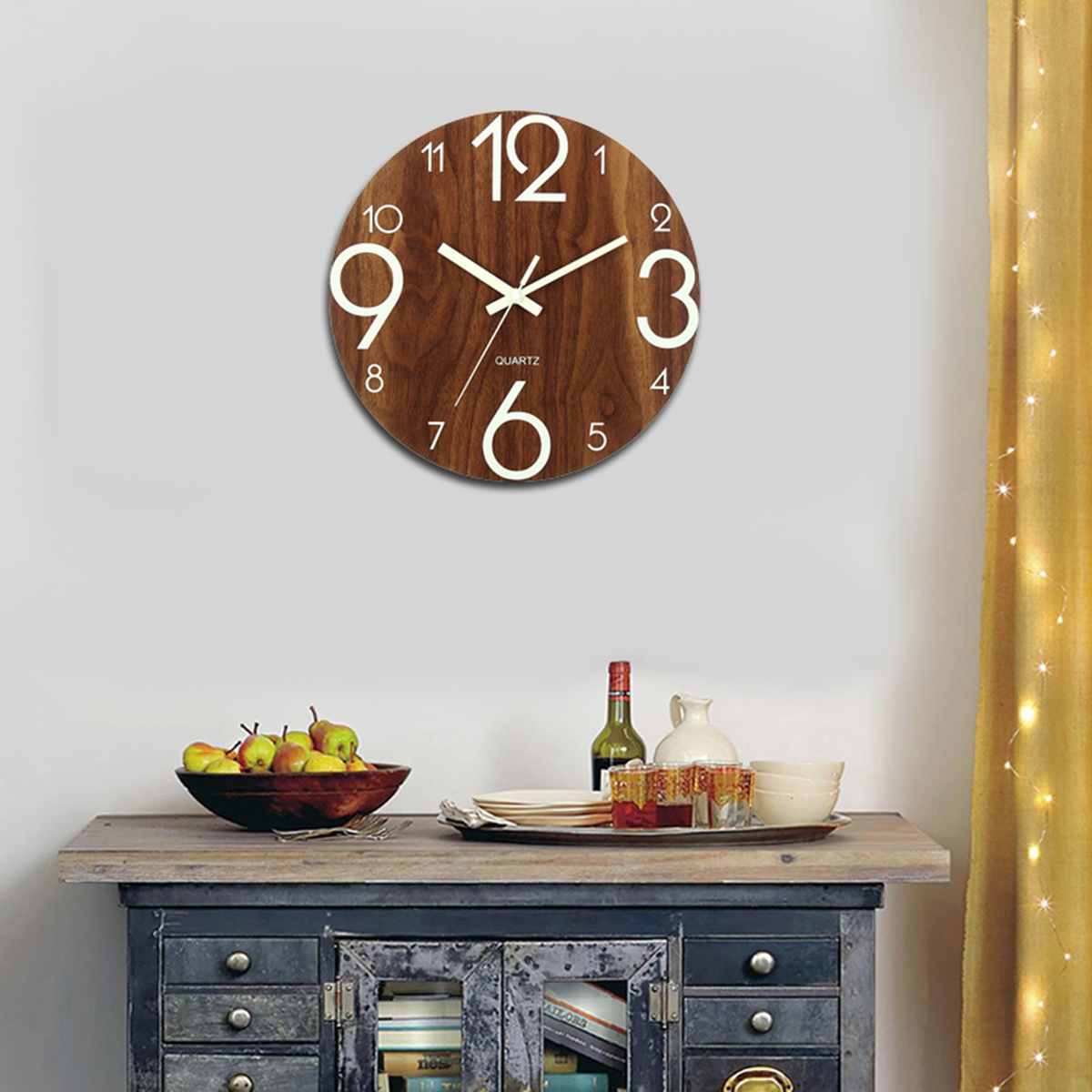 12quot-Luminous-Wall-Clock-Quartz-Wooden-Silent-Non-Ticking-Dark-Home-Room-Decor-1496359-5