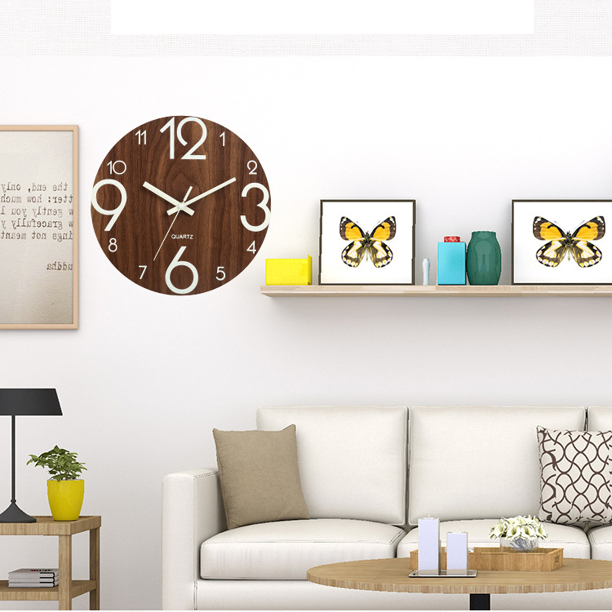 12quot-Luminous-Wall-Clock-Quartz-Wooden-Silent-Non-Ticking-Dark-Home-Room-Decor-1496359-8