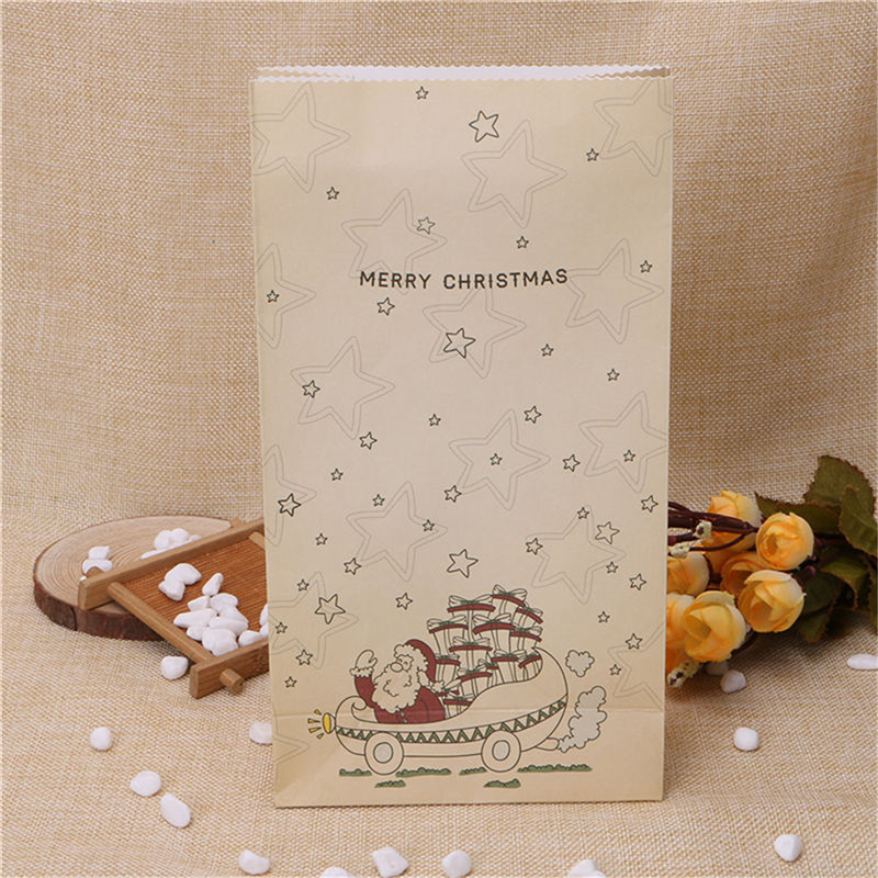 8PCS-Kraft-Christmas-Party-Home-Decoration-Cookies-Present-Luxury-Wedding-Gift-Candy-Bag-Toys-1211929-2