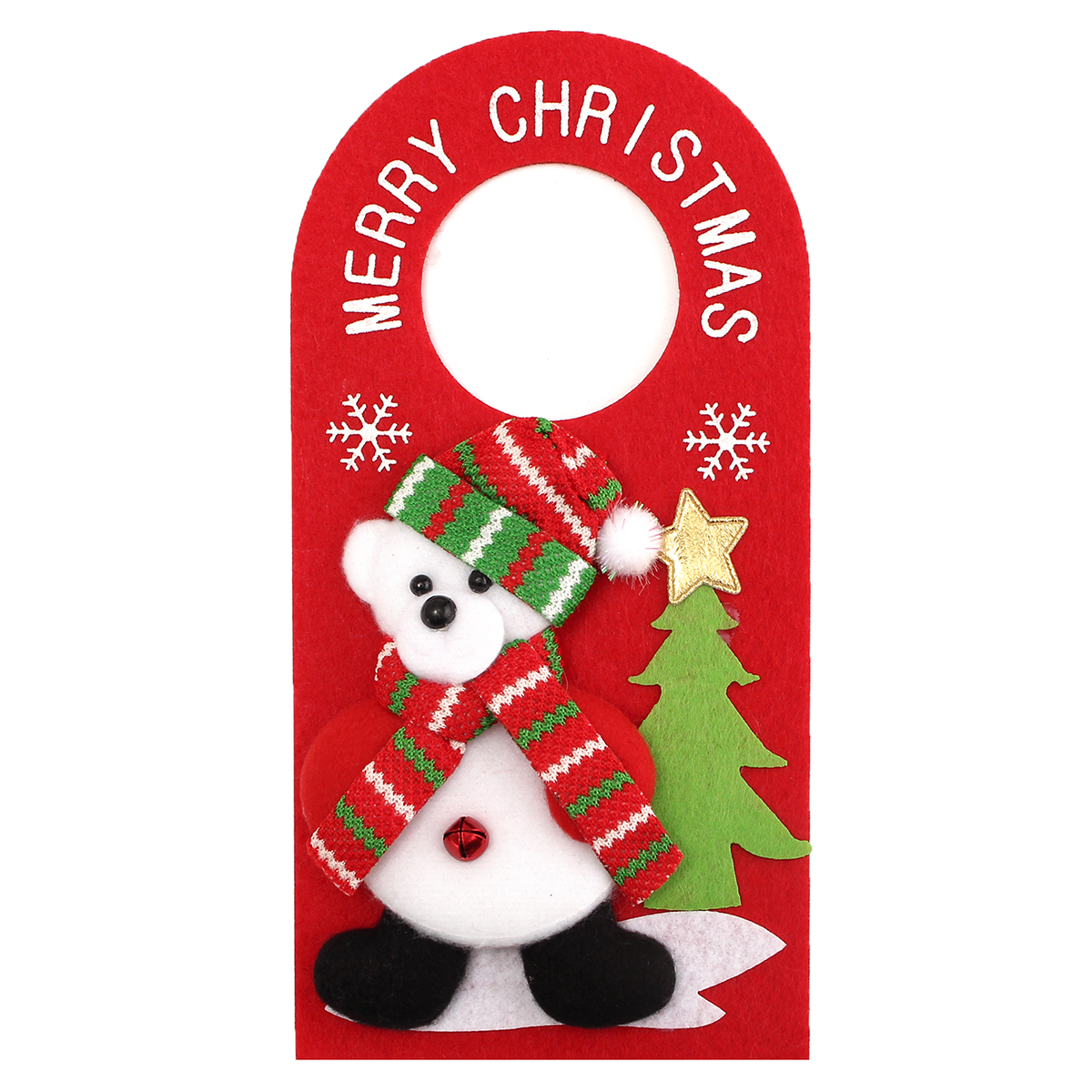 Applique-Style-Christmas-Decor-Beautiful-Detailed-Design-Padded-Felt-Door-Hanger-1106374-5
