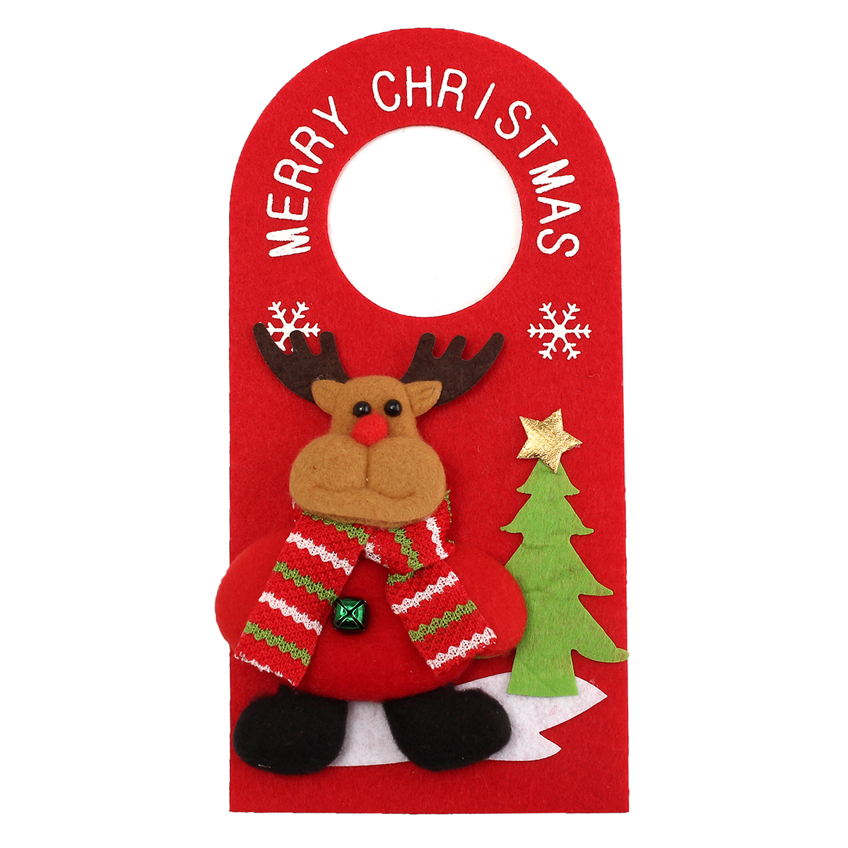 Applique-Style-Christmas-Decor-Beautiful-Detailed-Design-Padded-Felt-Door-Hanger-1106374-7