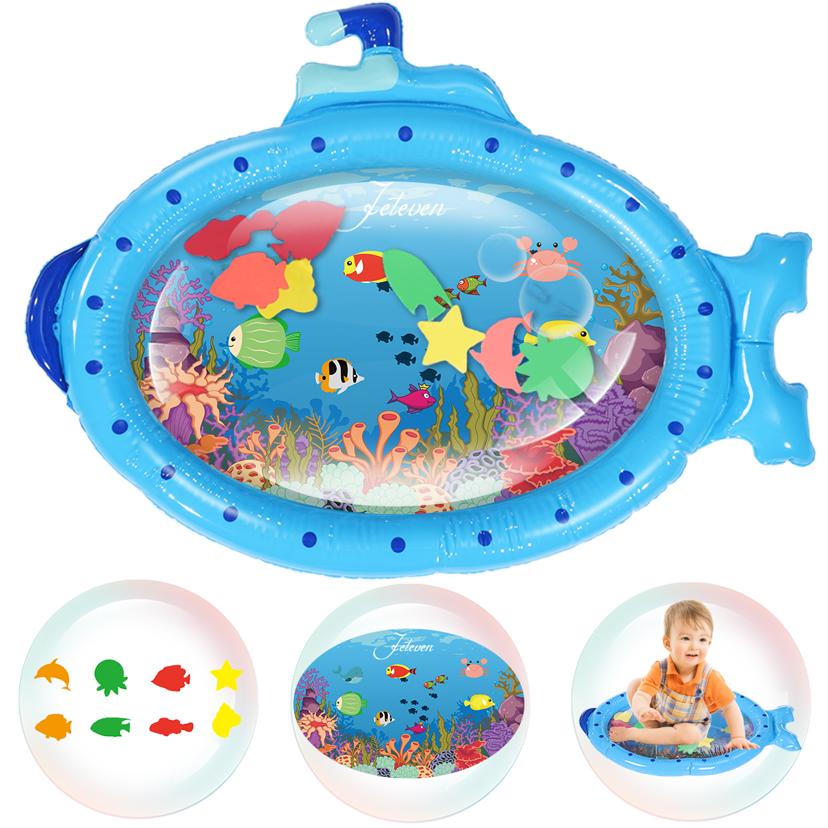 Blue-Sprinkler-Play-Mat-With-Cartoon-Submarine-Pattern-For-Kids-Filling-Fun-Water-Cushion-Baby-Toys--1895673-9