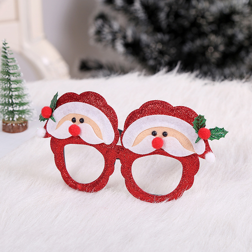 Christmas-Cartoon-Hat-Letter-Snowman-Tree-Glasses-Frame-Children-Adult-Party-Dress-Up-Toy-for-Home-D-1781994-6