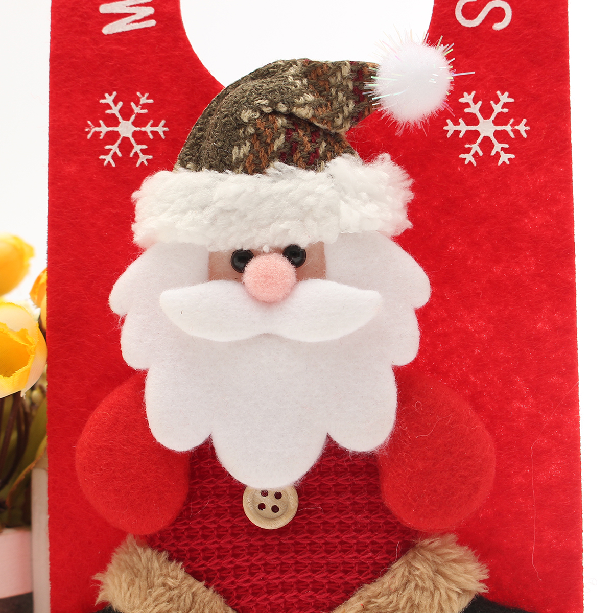 Christmas-Decoration-Santa-Claus-Elk-Applique-Style-Lovely-Detailed-Design-Padded-Felt-Door-Hanger-1106373-11