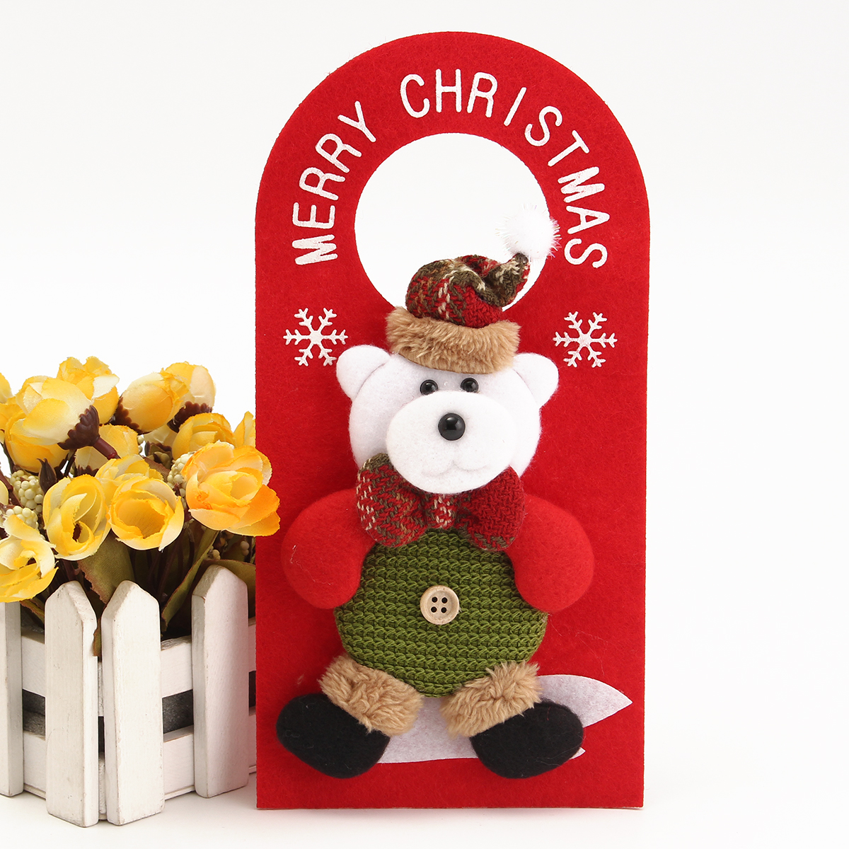 Christmas-Decoration-Santa-Claus-Elk-Applique-Style-Lovely-Detailed-Design-Padded-Felt-Door-Hanger-1106373-3