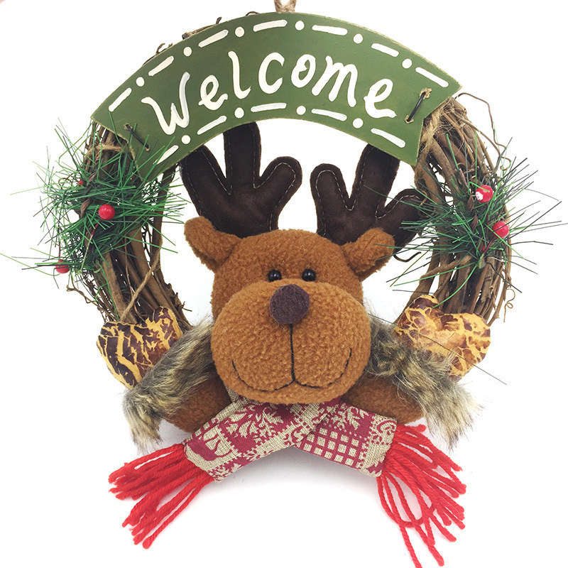 Christmas-Decoration-Toys-Father-Christmas-Snowman-Elk-Welcome-Party-1385696-3