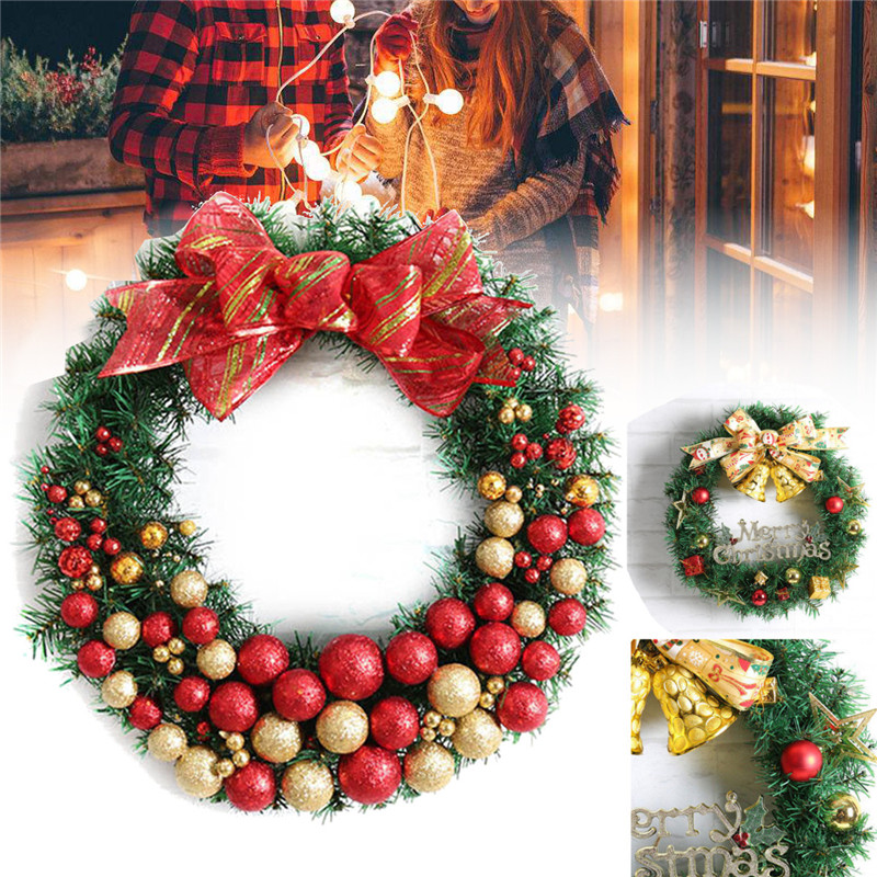 Christmas-Party-Home-Decoration-30cm-Wreath-Rattan-Pendant-Toys-For-Kids-Children-Gift-1212882-5