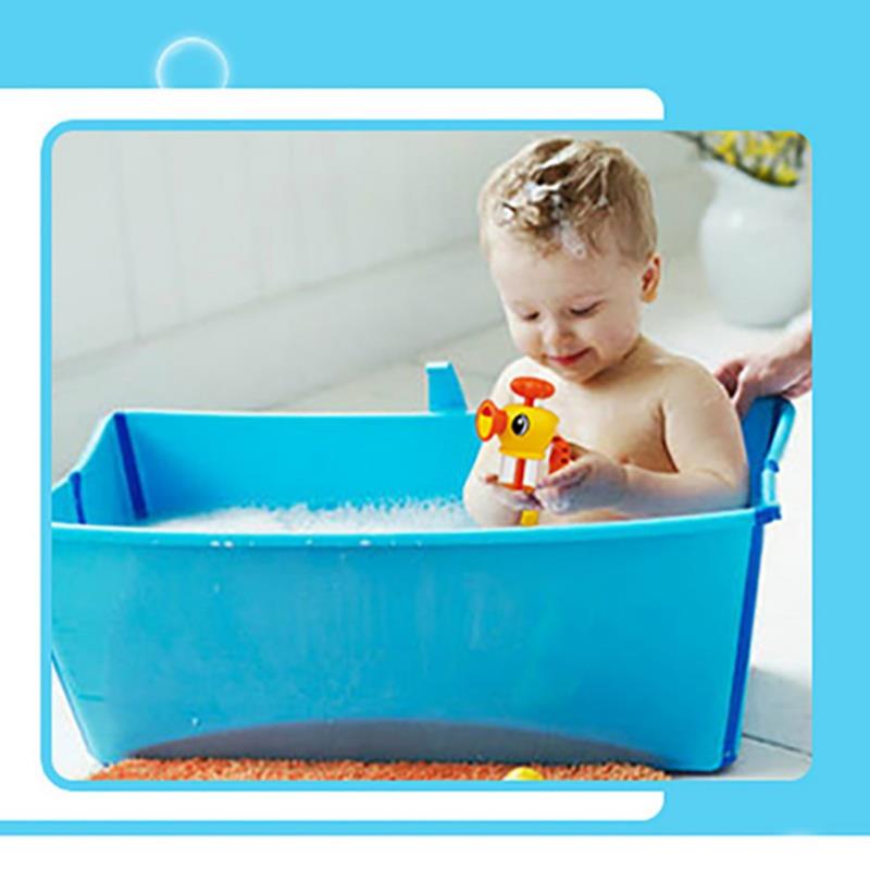 Cikoo-Children-Summer-Bathing-Water-Manual-Pumping-Small-Yellow-Duck-Cute-Bath-Toys-1175757-3
