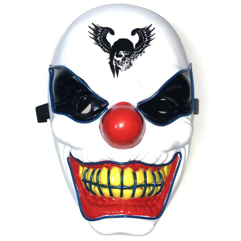Halloween-Clown-LED-Glow-Mask-Festival-Supplies-Props-Scary-El-Lighting-Mask-for-Decoration-1580602-2