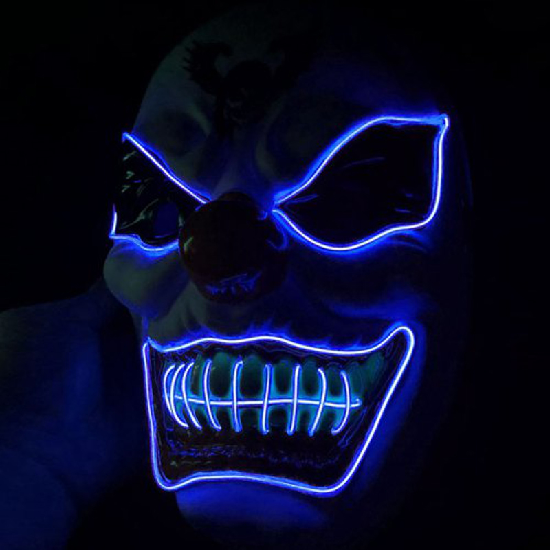 Halloween-Clown-LED-Glow-Mask-Festival-Supplies-Props-Scary-El-Lighting-Mask-for-Decoration-1580602-4