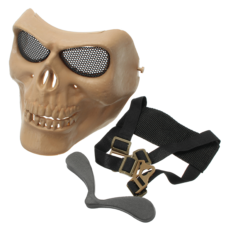 Halloween-Costumes-Skull-Masks-Retro-Imitation-Metal-Terror-Masks-Half-Face-1156119-3