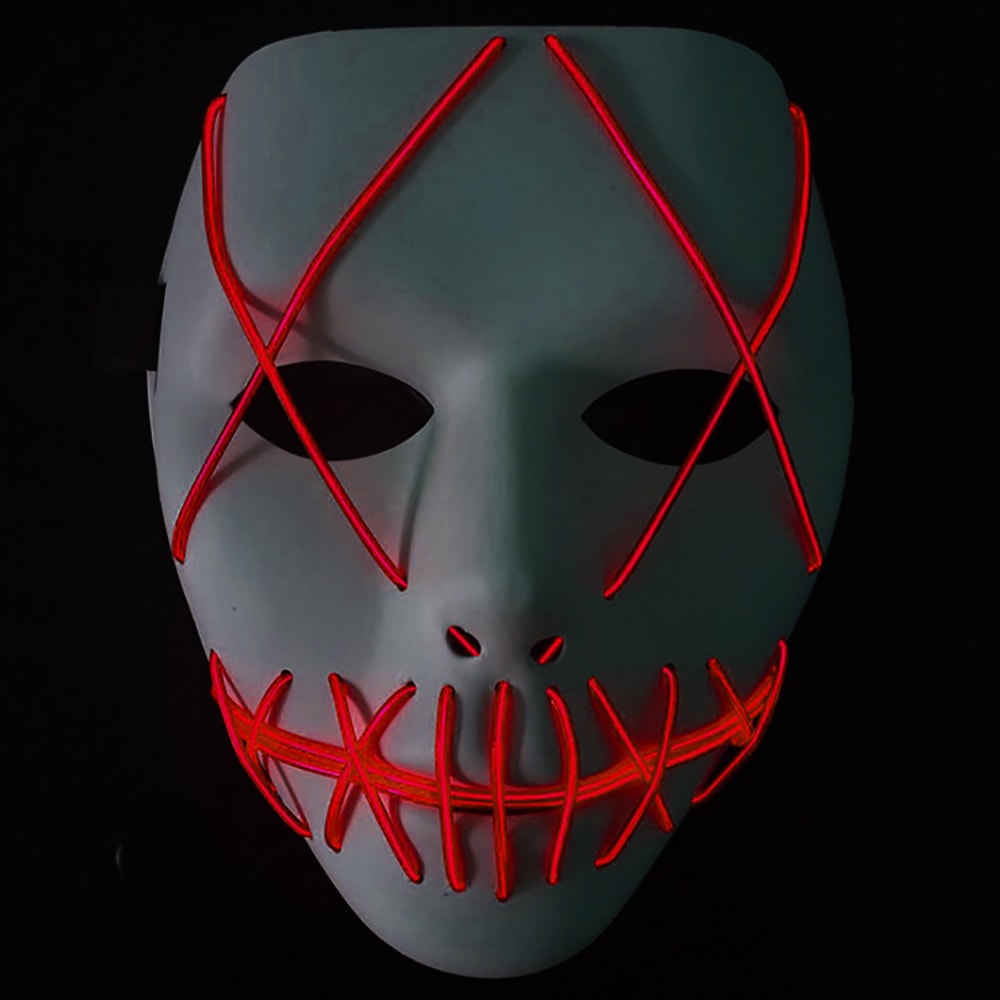 Halloween-Ghost-Slit-Pleasure-Luminous-Light-EL-Line-Mask-Fashion-Mask-Clothing-Mask-Party-1365834-2