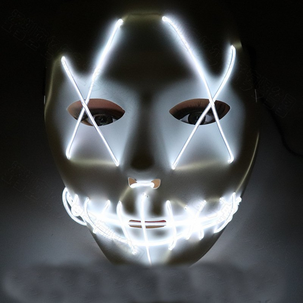Halloween-Ghost-Slit-Pleasure-Luminous-Light-EL-Line-Mask-Fashion-Mask-Clothing-Mask-Party-1365834-4
