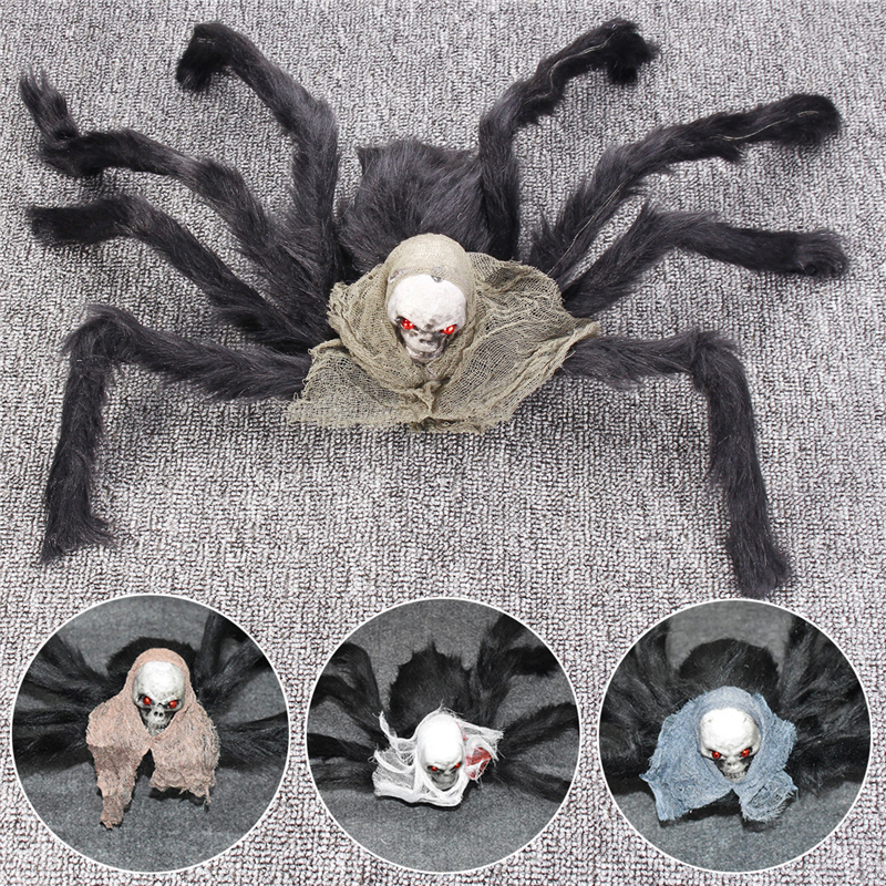 Halloween-Party-Decoration-Skeleton-Ghosthead-Spider-Horrid-Scare-Scene-Toys-1190321-1