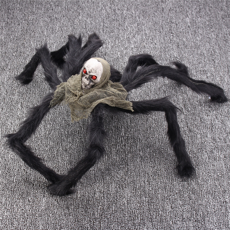 Halloween-Party-Decoration-Skeleton-Ghosthead-Spider-Horrid-Scare-Scene-Toys-1190321-3