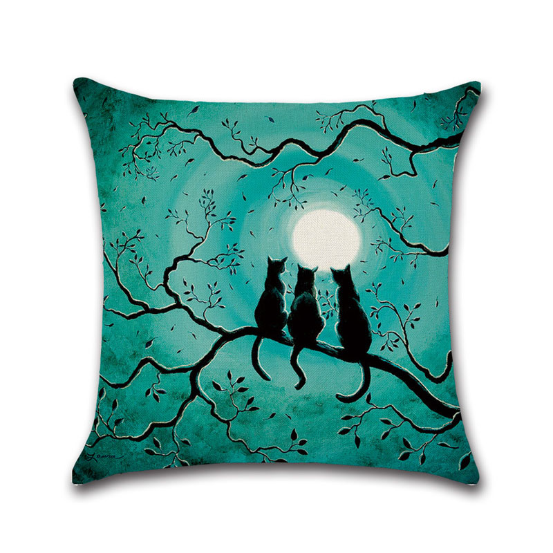 Halloween-Series-Ancient-House-Witch-Pumpkin-Cat-Pillow-Cover-Decorative-Toys-1574171-6