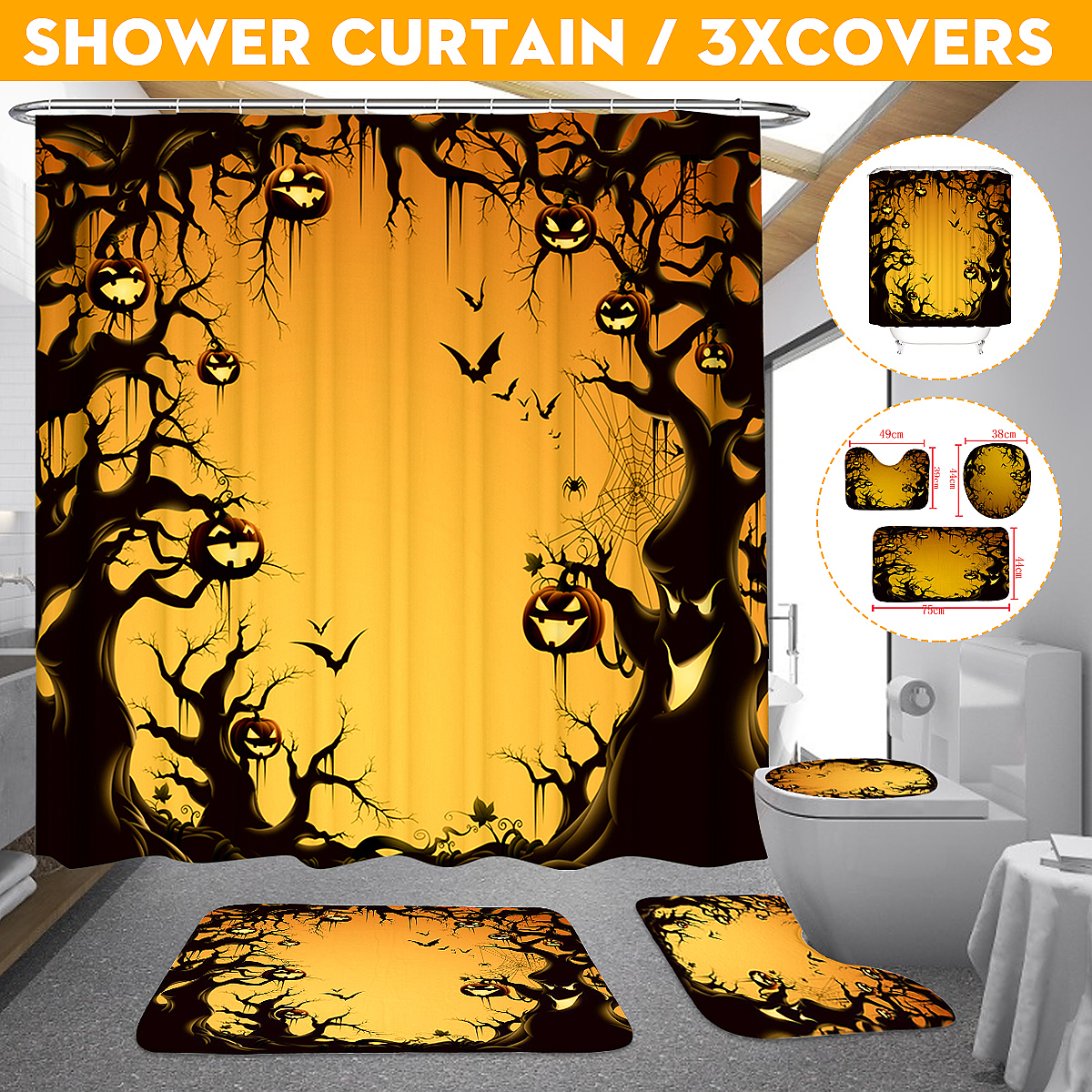 Halloween-Series-Decorative-Toys-Bathroom-Toilet-CoverNon-slip-Pedestal-RugBath-Mat--Waterproof-Show-1747154-1