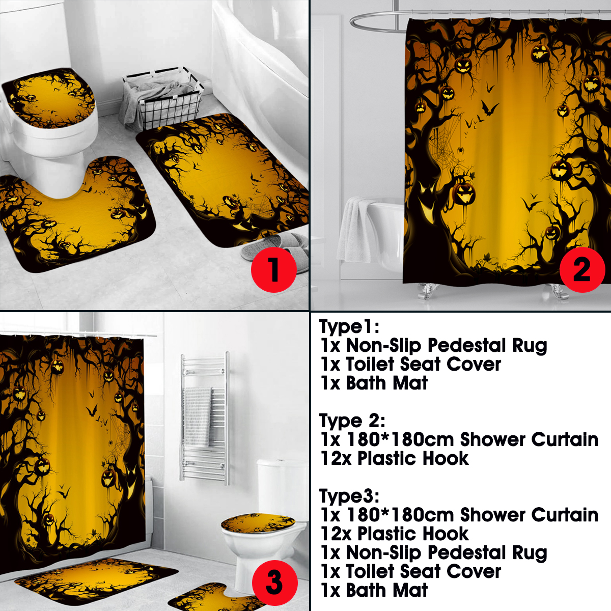 Halloween-Series-Decorative-Toys-Bathroom-Toilet-CoverNon-slip-Pedestal-RugBath-Mat--Waterproof-Show-1747154-8