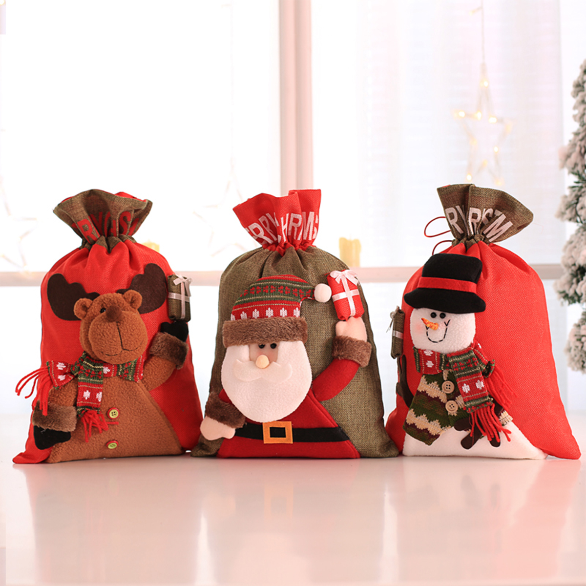 Large-Christmas-Santa-Claus-Sack-Snowman-Children-Christmas-Gifts-Candy-Stocking-Bag-1381070-2
