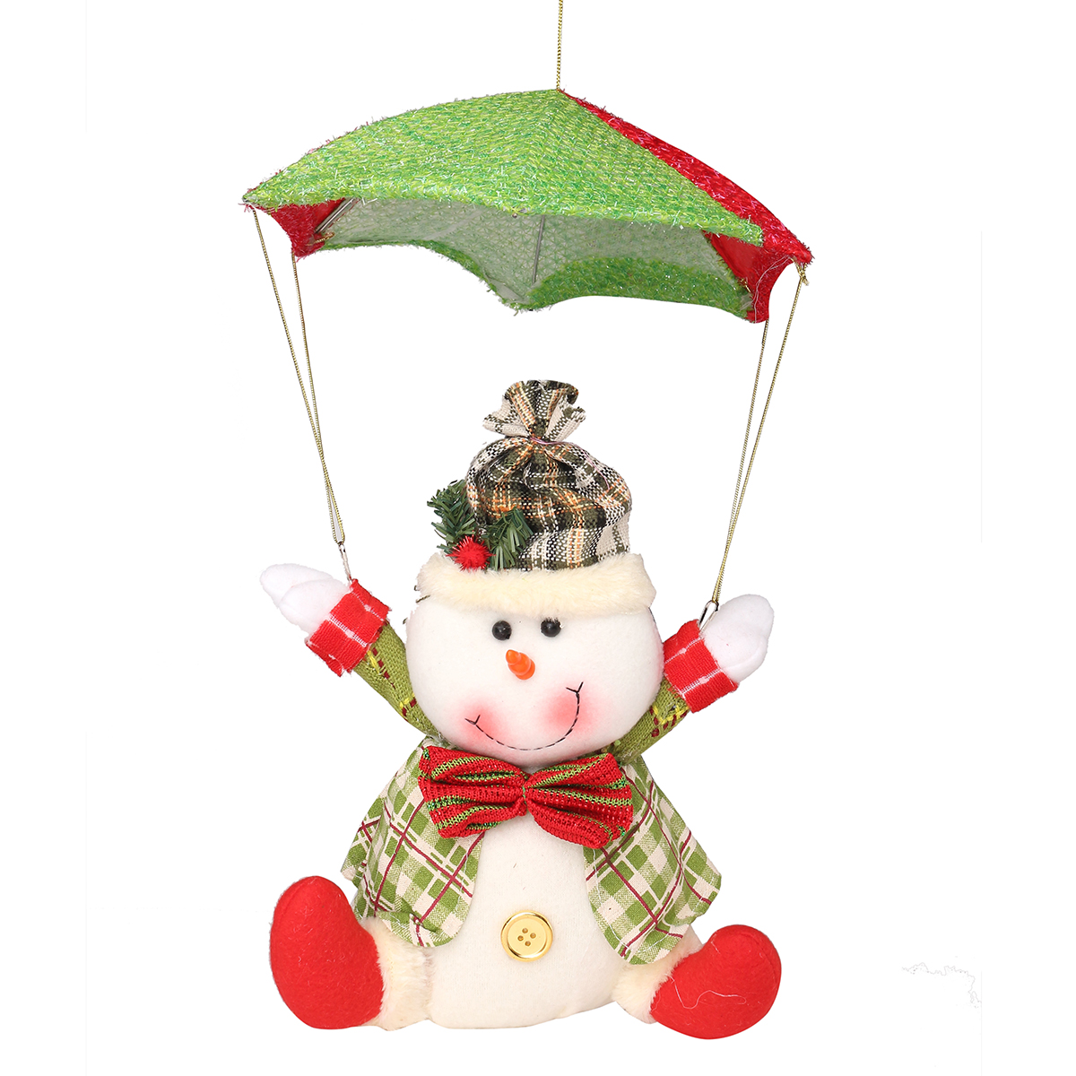 Santa-Claus-Snowman-In-Parachute-Christmas-Xmas-Tree-Hanging-Home-Decor-Ornament-1086801-3