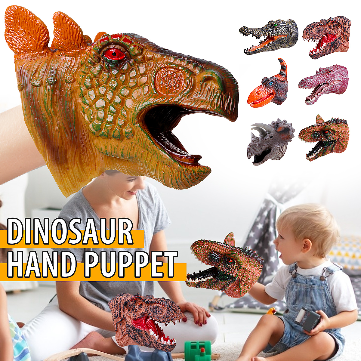 Simulation-Dinosaur-Crocodile-Hand-Puppet-Gloves-Toys-1818660-4