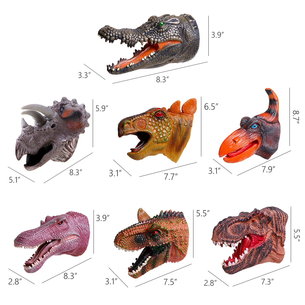 Simulation-Dinosaur-Crocodile-Hand-Puppet-Gloves-Toys-1818660-41