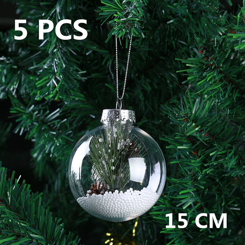 Super-Clear-Plastic-Balls-DIY-Christmas-Trees-Hanging-Bauble-Decoration-Toys-1210326-5