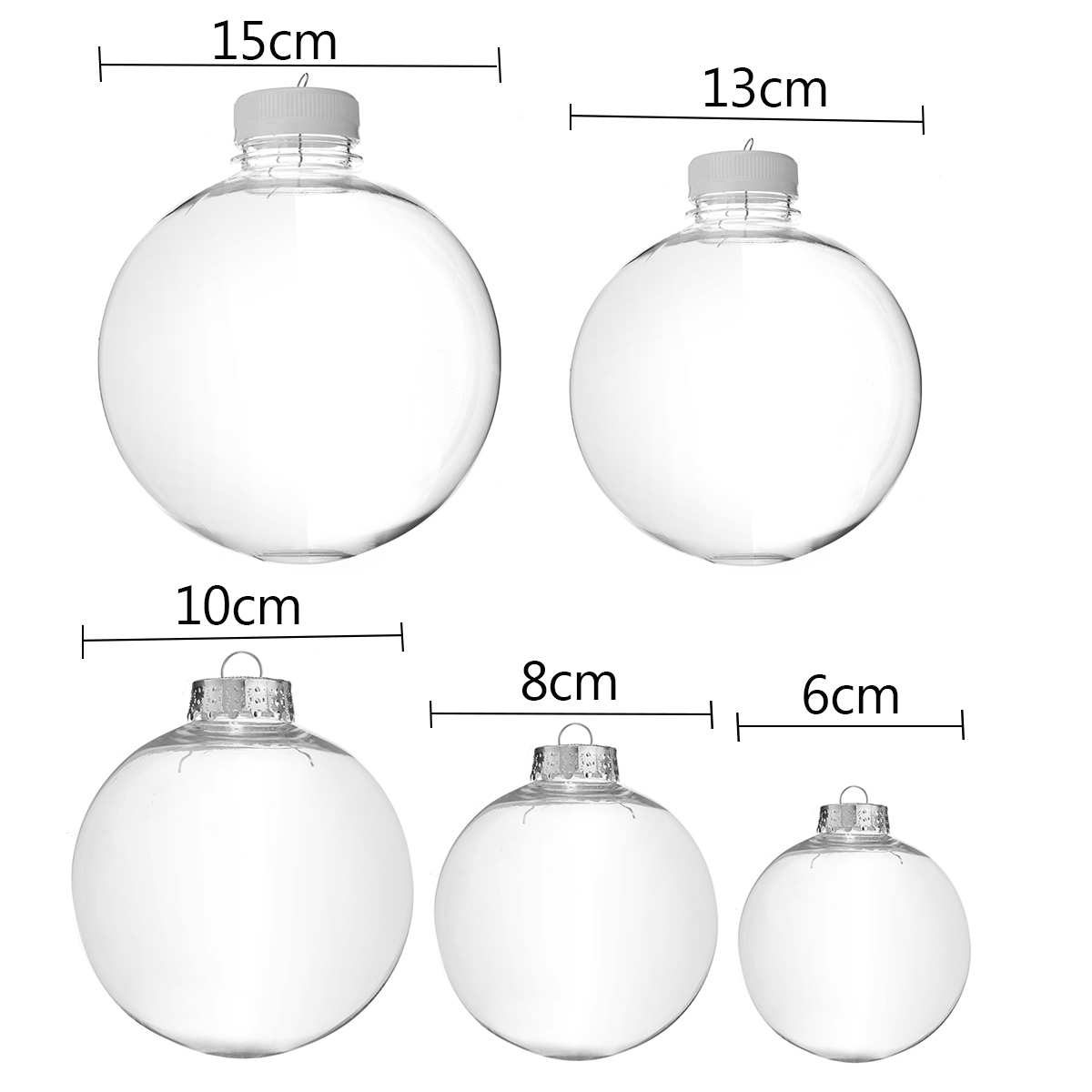 Super-Clear-Plastic-Balls-DIY-Christmas-Trees-Hanging-Bauble-Decoration-Toys-1210326-10