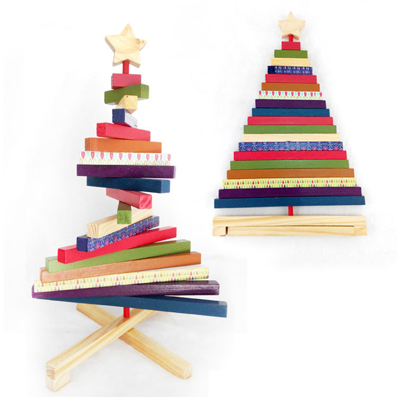 Turn-Striped-Christmas-Tree-Wood-Ornaments-Creative-Gifts-Decoration-Toys-1557374-4
