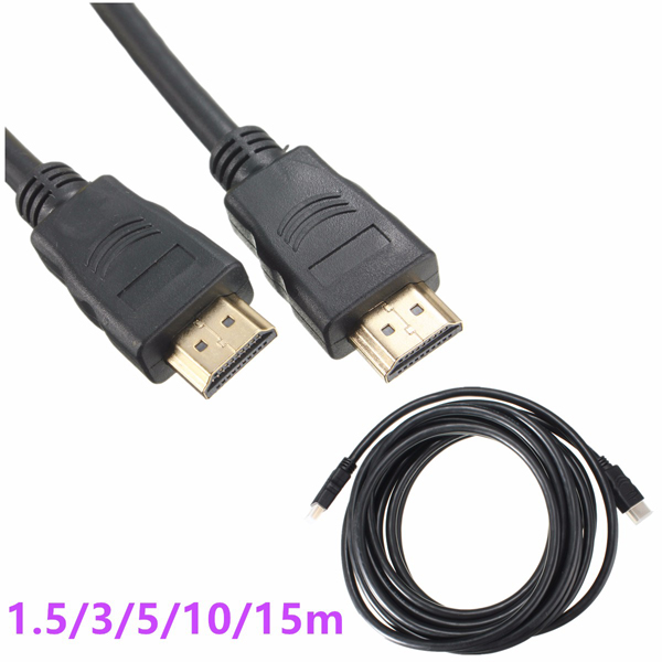 15m-3m-5m-10m-15m-Gold-1080P-HD-Cable-Lead-Smart-HD-TV-HDTV-3D-14V-1067505-3