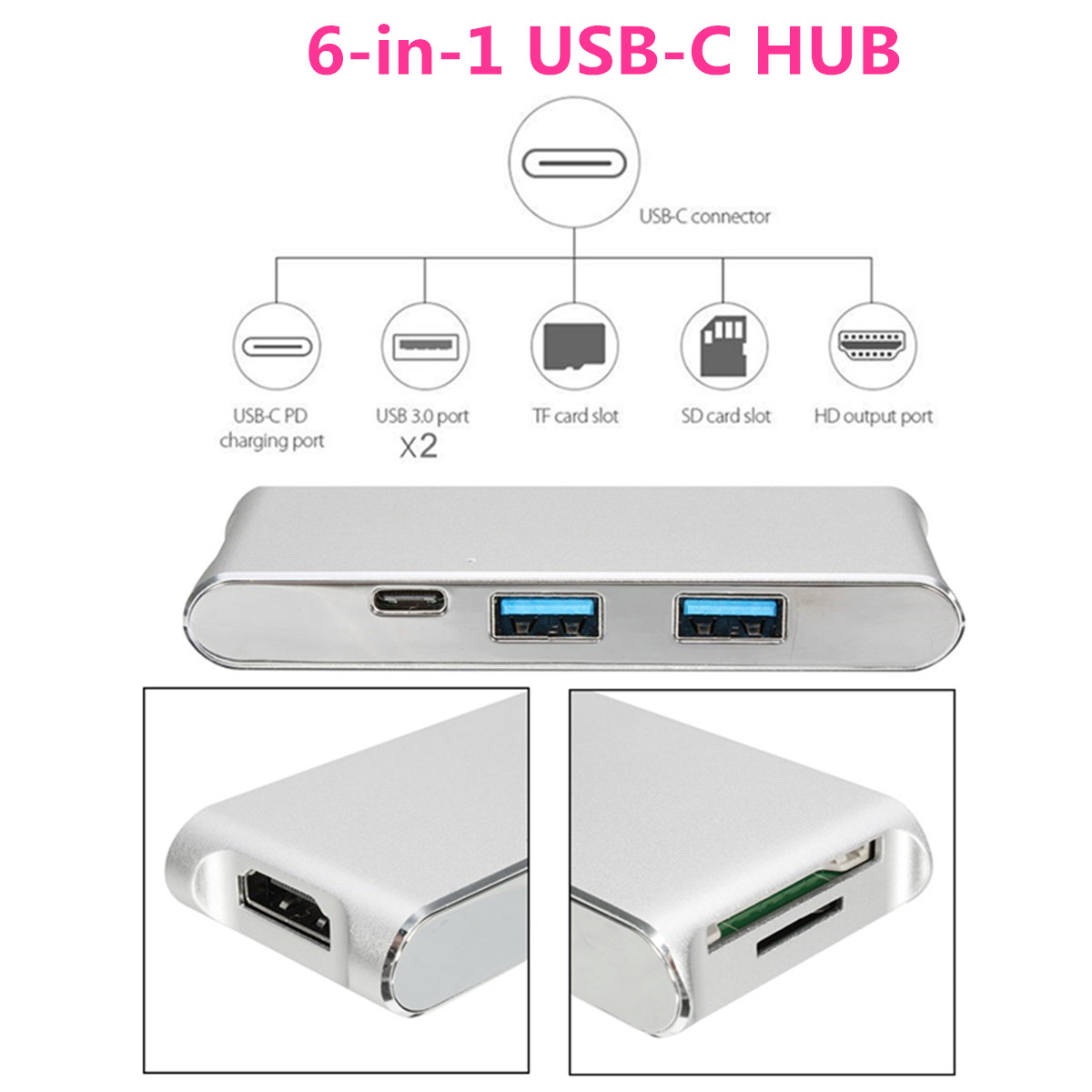 6-in-1-USB-C-HUB-with-Type-C-Power-Delivery-4K-Video-HD-Output-Converter-Alloy-Card-Reader-1231837-1