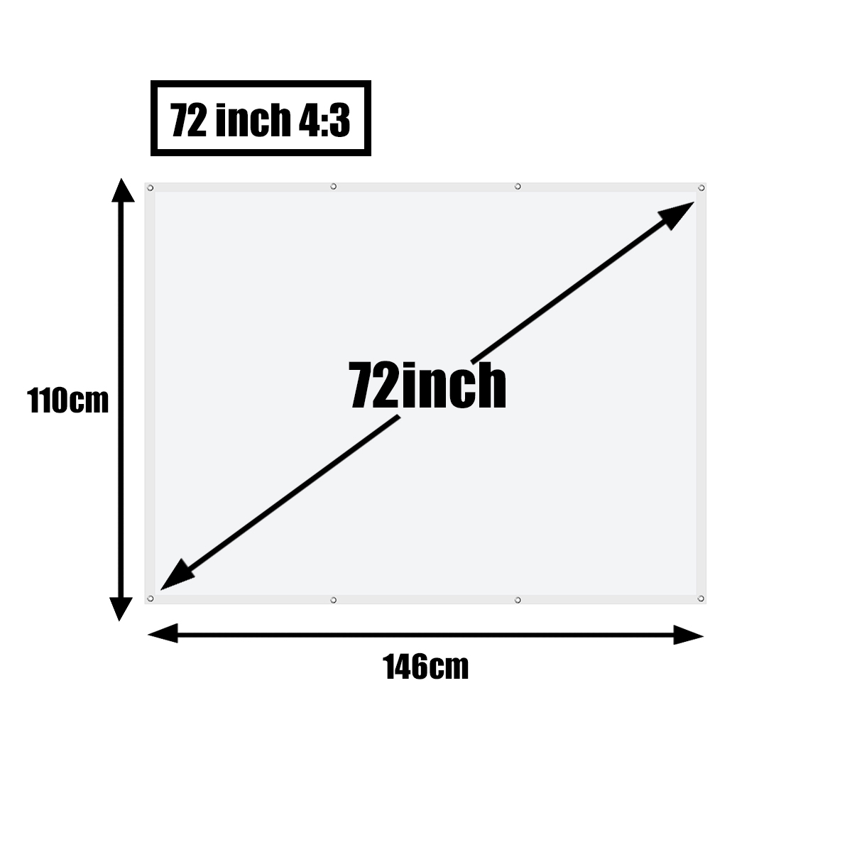 60-72-84-100-120-Inch-4--3-White-High-Brightness-Reflective-Projector-Screen-Cloth-Foldable-Fabric-C-1718118-4