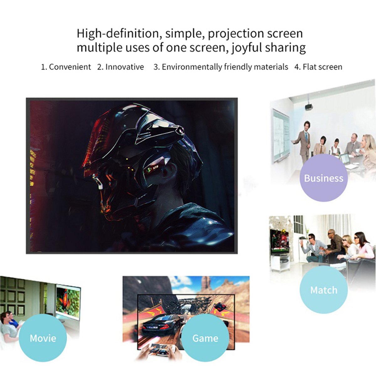 60100120150-inch-169-Foldable-Portable-Projector-Screen-Cloth-Meeting-Presentation-Home-Theater-Proj-1701954-3