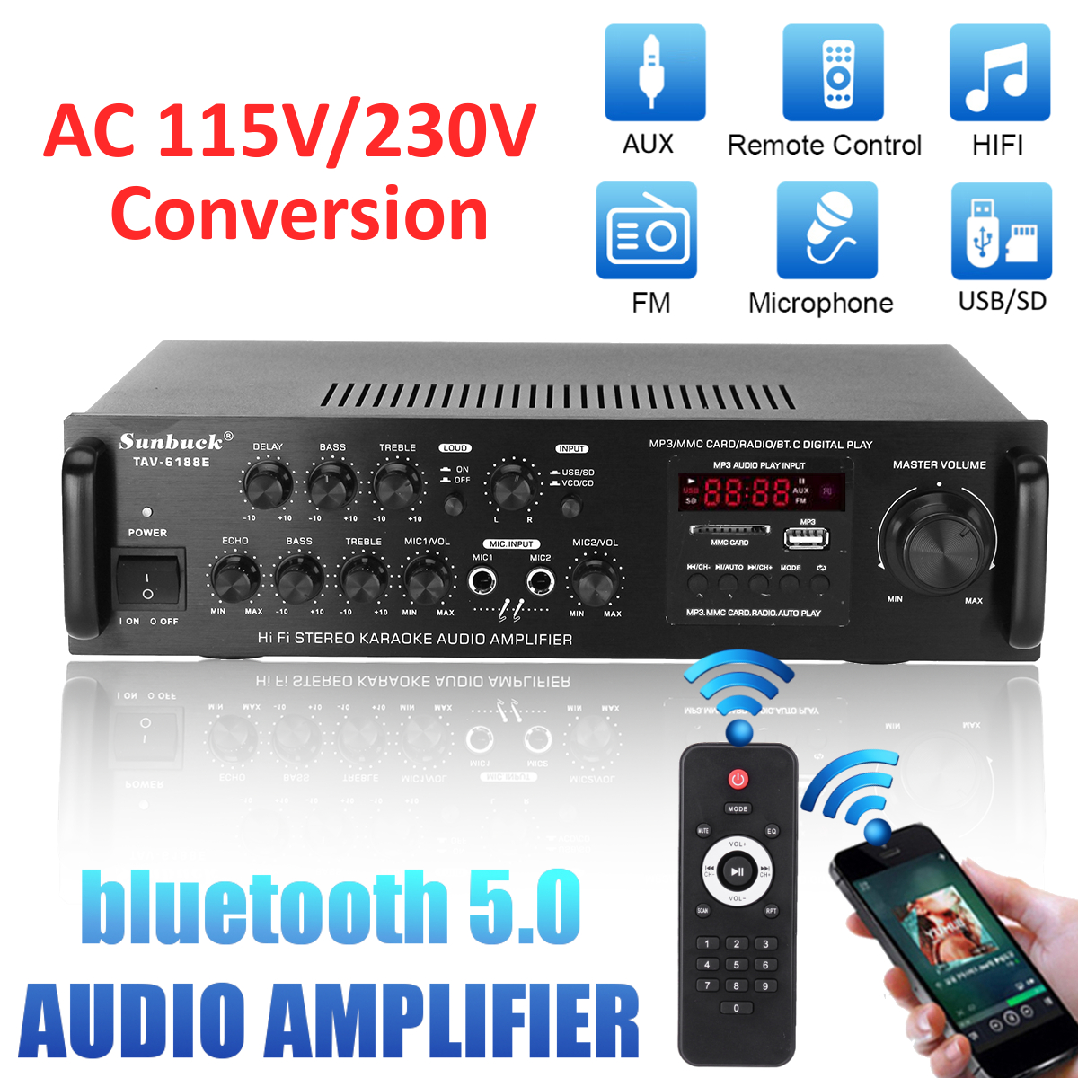 Sunbuck-TAV-6188E-2000W-bluetooth50-Audio-Amplifier-Stereo-Home-Theater-AMP-Car-Home-2CH-AUX-USB-FM--1783326-1