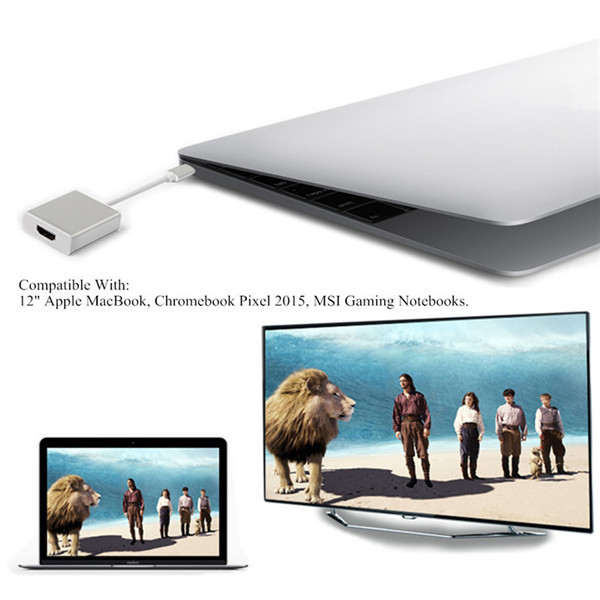 USB-C-USB-31-Type-C-to-HD-1080p-HDTV-Adapter-Cable-with-Silver-Aluminium-Case-1001320-4