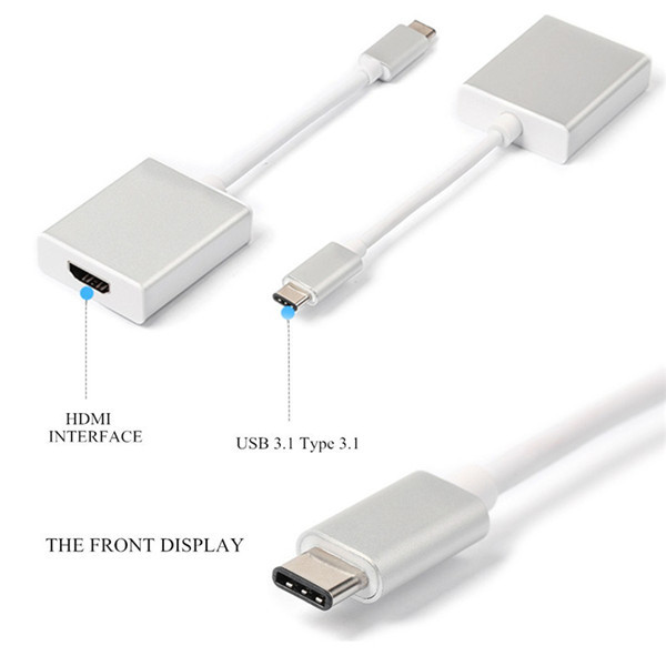 USB-C-USB-31-Type-C-to-HD-1080p-HDTV-Adapter-Cable-with-Silver-Aluminium-Case-1001320-5